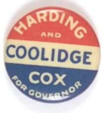 Harding Massachusetts Coattail
