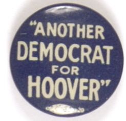 Another Democrat for Hoover