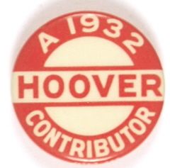 Hoover 1932 Contributor