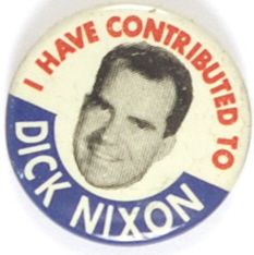 Contributed to Dick Nixon