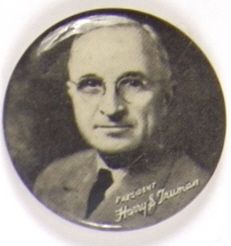 Truman Handsome Picture Pin