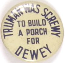 Truman was Screwy …