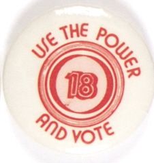 McGovern 18 Year Old Vote