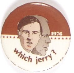 Ford, Brown, Which Jerry?