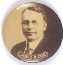 James Cox Rare Celluloid