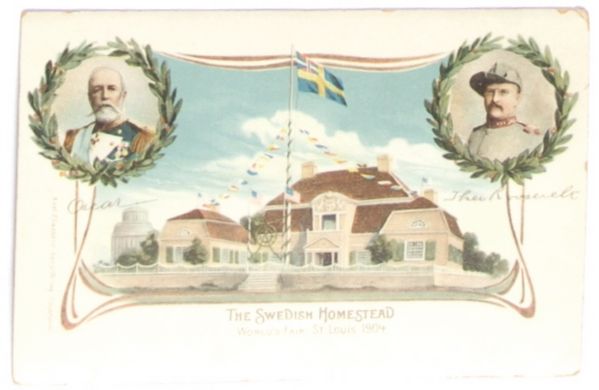 TR-King of Sweden Postcard