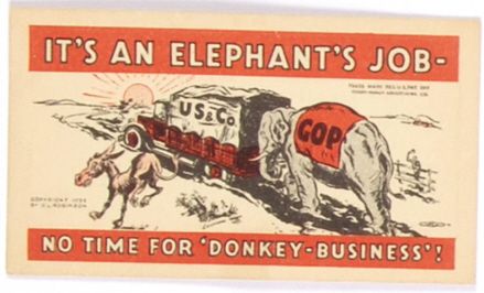 Hoover Its an Elephants Job