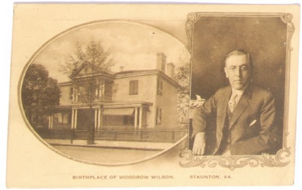 Wilson Staunton, Va. Postcard
