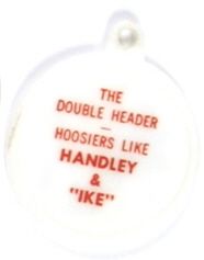 Ike Indiana Plastic Charm