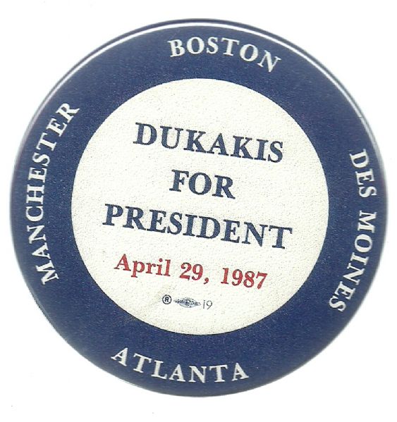 Dukakis April 29 Primary