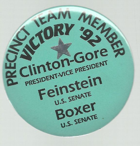 Clinton California Coattail