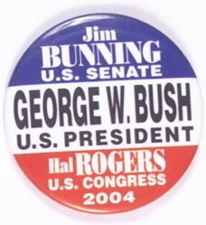 GW Bush Kentucky Coattail