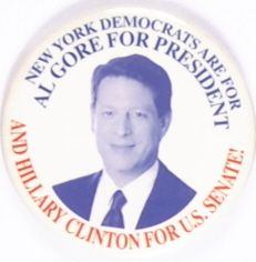 Al Gore, Hillary Clinton
