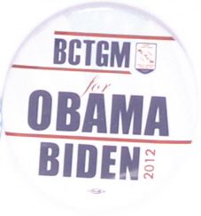 Obama 2012 Labor Pin