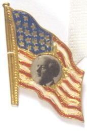 Palmer for President Flag Stickpin