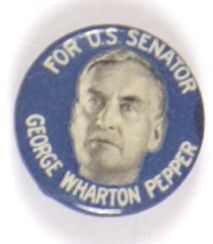 George Wharton Pepper for Senate