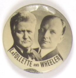 LaFollette-Wheeler Rare Jugate