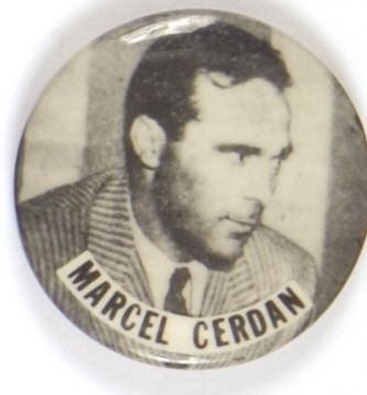 Boxer Marcel Cerdan
