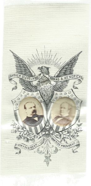 Cleveland-Hendricks Jugate Ribbon