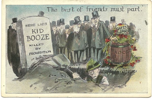 Prohibition Postcard
