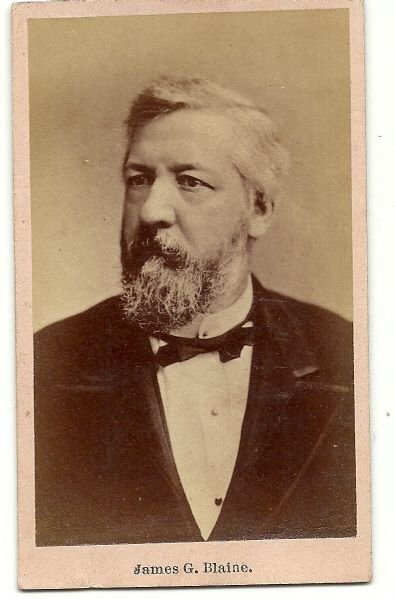 James Blaine Postcard
