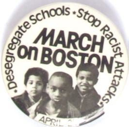 Desegregation March on Boston