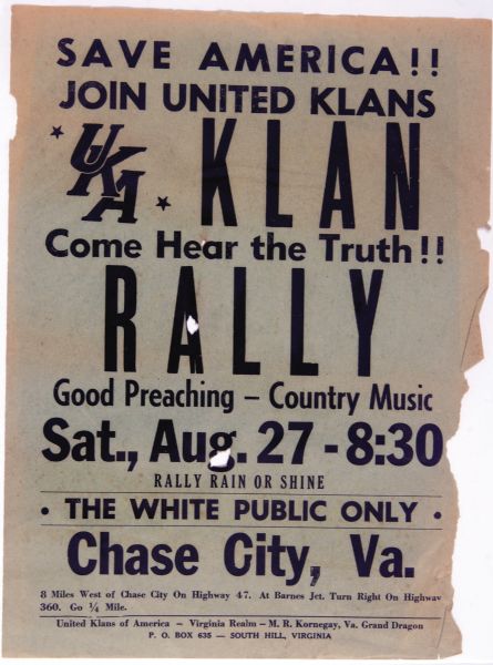United Klans of America Poster