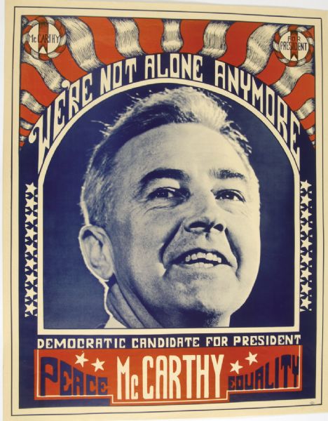 McCarthy We’re Not Alone Anymore