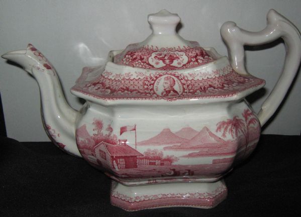 William Henry Harrison Teapot