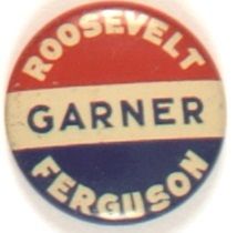 FDR, Ma Ferguson Texas Coattail