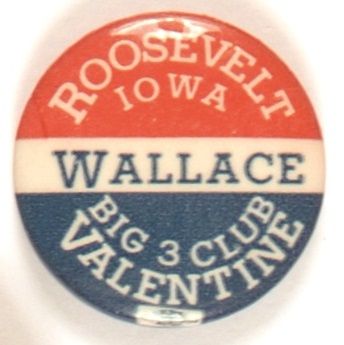 Roosevelt, Wallace Big 3 Club Iowa