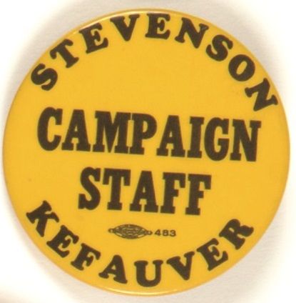 Stevenson-Kefauver Campaign Staff