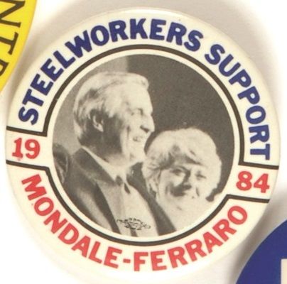 Steelworkers Support Mondale-Ferraro