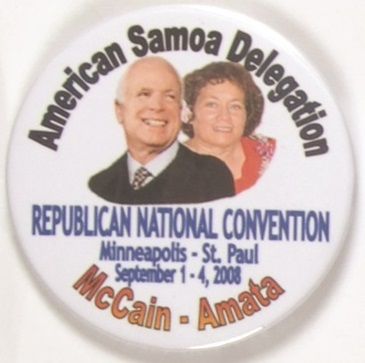 McCain American Samoa Delegation