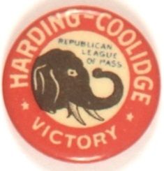 Harding Republican League Massachusetts