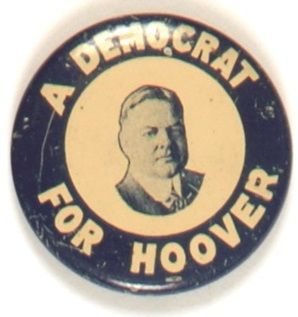 Democrat for Hoover