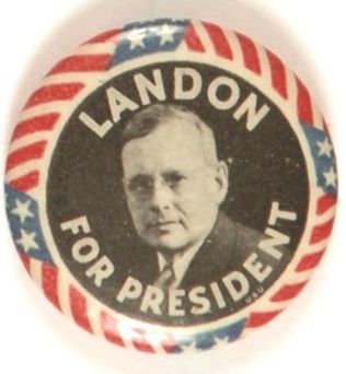 Landon for President, Larger Letters