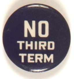 Willkie No Third Term