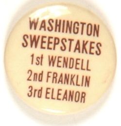 Willkie Washington Sweepstakes