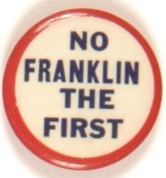No Franklin the First