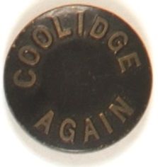 Coolidge Embossed Pinback