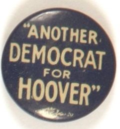 Another Democrat for Hoover