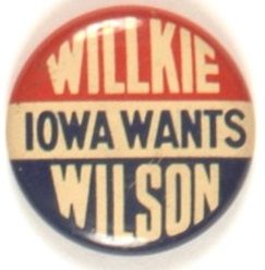 Willkie Iowa Coattail