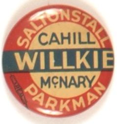 Willkie Massachusetts Coattail