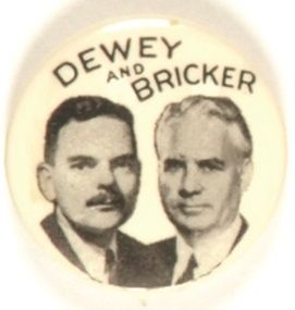 Dewey-Bricker Scarce Jugate