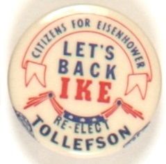 Ike, Tollefson Washington Coattail