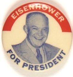 Early Ike for President Pin