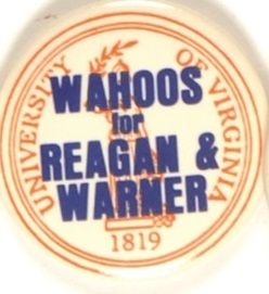 Reagan, Warner Virginia