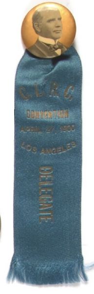 McKinley Pin and California Ribbon