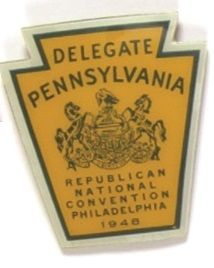 Dewey Pennsylvania Delegate